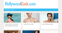 Desktop Screenshot of hollywood-cock.com